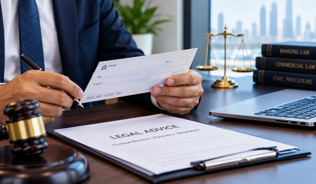 Cheque Bounce Legal Services in Dubai, UAE